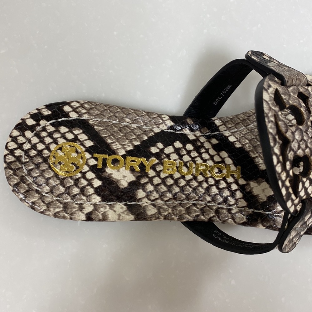 Tory Burch Miller Sandals in Warm Roccia - Picture 4 of 6
